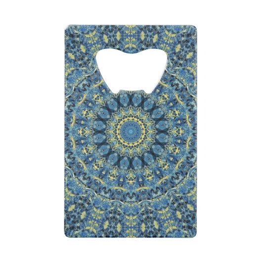 Boho Abstrait Groovy Van Gogh Nuit Étoilée Mandala (Devant)