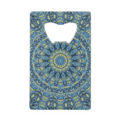 Boho Abstrait Groovy Van Gogh Nuit Étoilée Mandala (Dos)