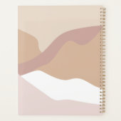 Boho Abstrait Moderne Succulente (Dos)