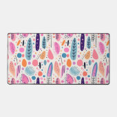 BOHO Abstrait Motif Pastel Botanical (Recto)