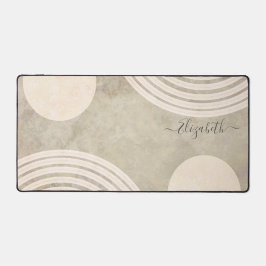 Boho Abstrait Rainbow Art Décor (Recto)