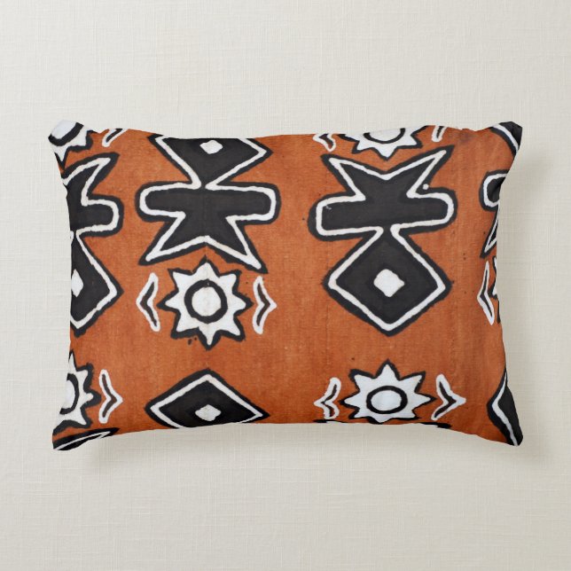 Boho African Tribal Accent Pillow Accent Kussen (Voorkant)