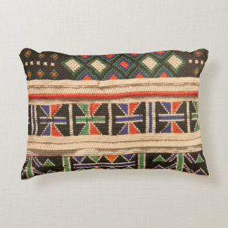 Boho African Tribal Accent Pillow Kussen