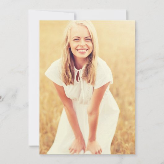 Boho Afstuderen Kaart (Achterkant)