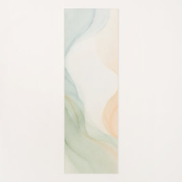 Boho Alcohol Ink Mindful Calming Minimalist Yogamat