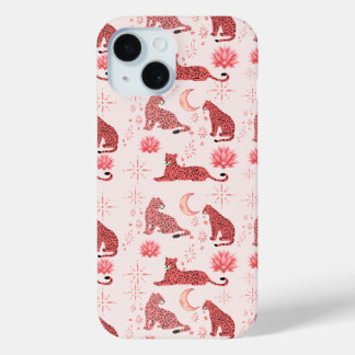 Boho Aloe Maan Luipaarden Hoesje