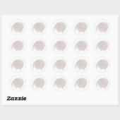 Boho Animal Elephant sticker Label (Vel)