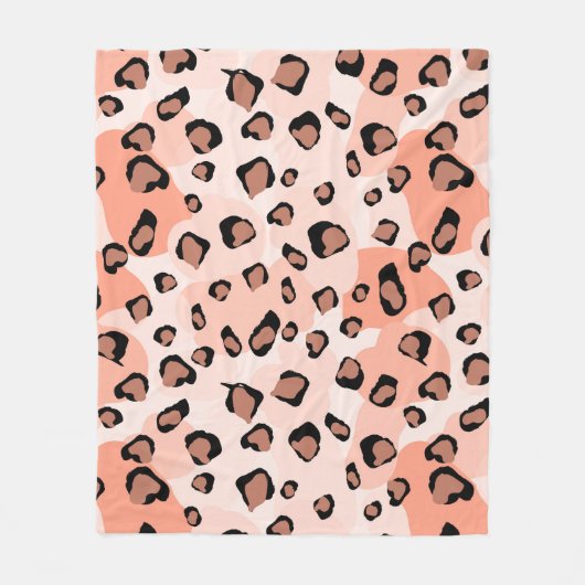 Boho Animal Pattern Fleece Deken (Voorkant)