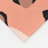 Boho Animal Pattern Fleece Deken (Hoek)