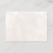 Boho April Showers Raad eens hoeveel game Kaart (Achterkant)