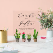 Boho Aquarelle Cactus pointillés Cartes et cadeaux (Mariage)