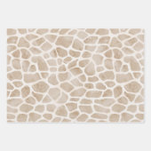 Boho Aquarelle Jungle Safari ensemble papier envel (Devant 2)