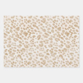 Boho Aquarelle Jungle Safari ensemble papier envel (Devant 3)