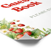 Boho Arch Berry Sweet Wild Strawberry livre d'or (Coin)