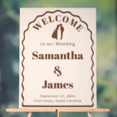 Boho Arch Bienvenue pour les cérémonies de plein a (Neutre)