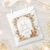Boho Arch Herfst Woodland Animals Baby shower Bedankzakje (Geknipt)