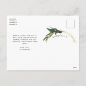 Boho Arch Moderne Kerstfoto Collage Feestdagenkaart (Achterkant)