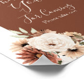 Boho Arch Terracota White Hartelijk dank voor uw k Poster (Hoek)