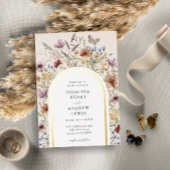 Boho Arch Wedding Uitnodiging