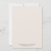 Boho arche pampas herbe faire-part de mariage mode (Dos)