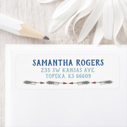 Boho Arrow Return Address Labels (Insitu)