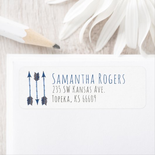 Boho Arrow Return Address Labels (Insitu)