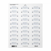 Boho Arrow Return Address Labels (Full Sheet)