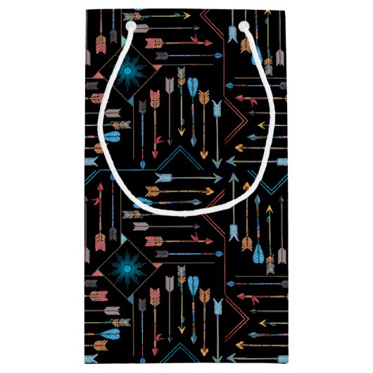 Boho Arrows en Sun V11 ID748 Klein Cadeauzakje (Achterkant)