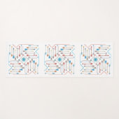 Boho Arrows en Sun V11 Sq ID748 Yogamat (Voorkant (horizontaal))