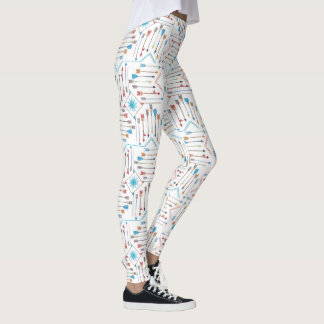 Boho Arrows en Sun V11 White ID748 Leggings