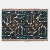 Boho Arrows en Sun V1 ID748 Deken (Voorkant)