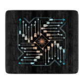 Boho Arrows en Sun V1 ID748 Snijplank (Voorkant)