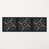 Boho Arrows en Sun V1 ID748 Yogamat (Voorkant (horizontaal))