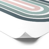 Boho art moderne mur Imprimer, Poster de valeur Pa (Coin)