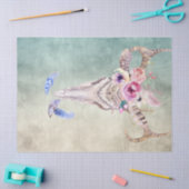 Boho Art Skull Decoupage Tissuepapier (Craft)