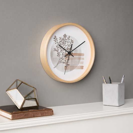 Boho Art Wall Clock - Omarm Boheemse Stijl (Kantoor)