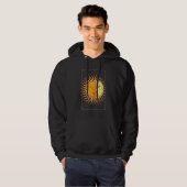 Boho Astronomy Celestial Body Sun Crescent Moon As Hoodie (Voorkant volledig)