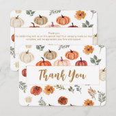 Boho automne citrouille merci (Devant / Derrière)