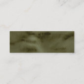 Boho Automne Floral Mariage Cartes de site Web (Dos)