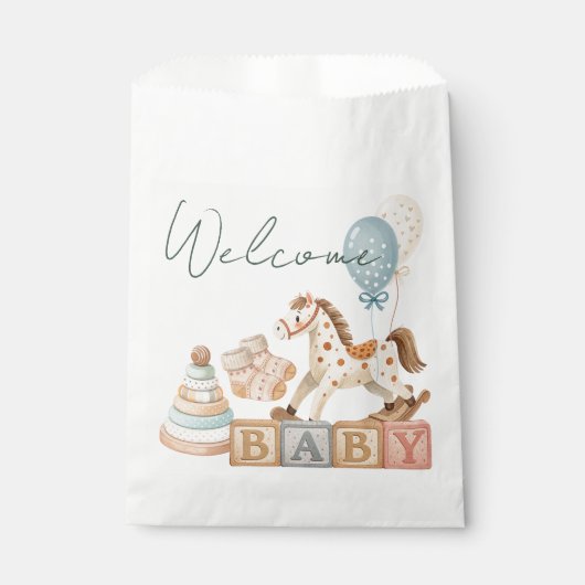 Boho Autumn Baby shower gepersonaliseerd Bedankzakje (Voorkant)