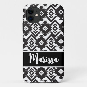 Boho Aztec Persoonlijke telefoondekking, alle tele iPhone 11 Hoesje