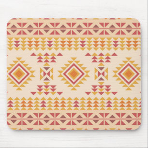 Boho Aztec Tribal Mudcloth in Roze Blush + Sinaasa Muismat