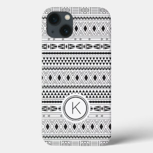 Boho Aztec Tribal Pattern iPhone 13 Hoesje