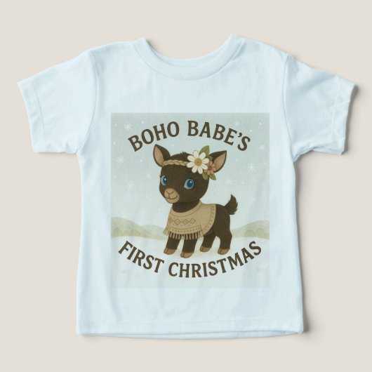 Boho Babe's First Christmas! (Design Recto)