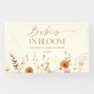 Boho Babies In Bloom Wilde Bloem Tweeling Baby Sho Spandoek