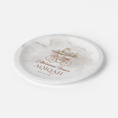 Boho Baby Carriage Aqiqah Unisex Moslim Pasgeboren Papieren Bordje (Gekanteld)