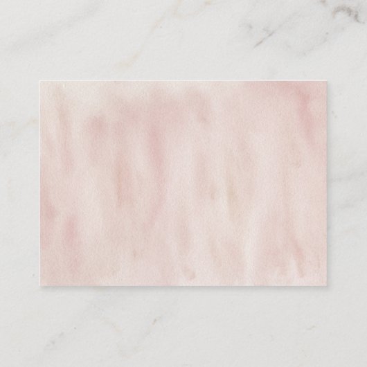 Boho Baby Clothesline Baby shower Boek Aanvraag Informatiekaartje (Achterkant)