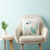 Boho Baby Eagle Coussin Pastel Green personnalisé (Chaise)