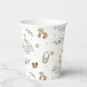 Boho Baby Pattern Papieren Bekers (Voorkant)