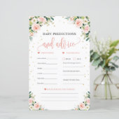 Boho baby prédictions et conseils jeu carte blush (Debout devant)